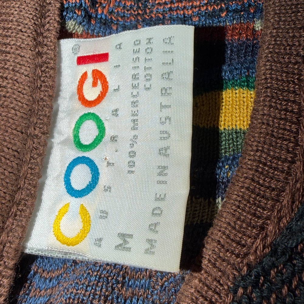 COOGI Multicolor Knit Sweater - Picture 7 of 12